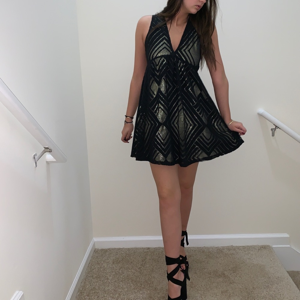 Semi Formal Abercrombie sparkle Dress New Year